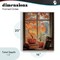Stupell Industries Cozy Fall Window Books Framed Giclee, design by Arlington Prints